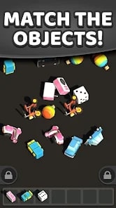 feature of matching objects in Match Tile 3D gameplay mechanics