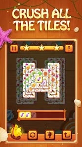 crushing tiles feature in Tile Master, highlighting how tiles are cleared during gameplay