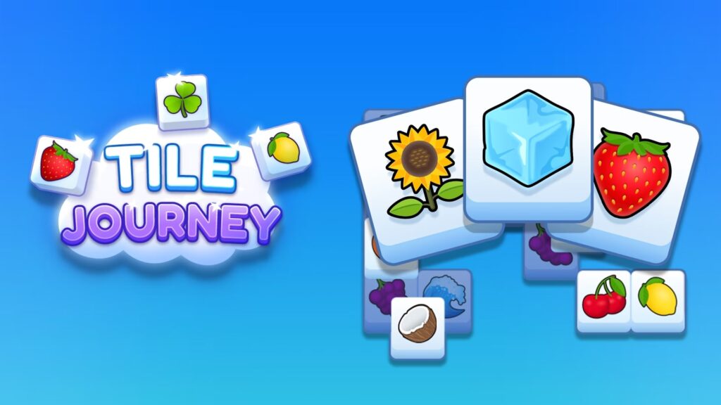 Tile Journey as a Zen Match-like game, featuring its puzzle mechanics and gameplay interface