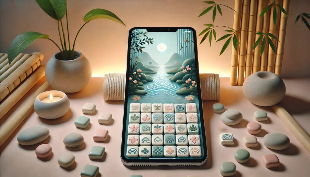 General representation of Zen Match-like games, showcasing popular titles and their gameplay mechanics
